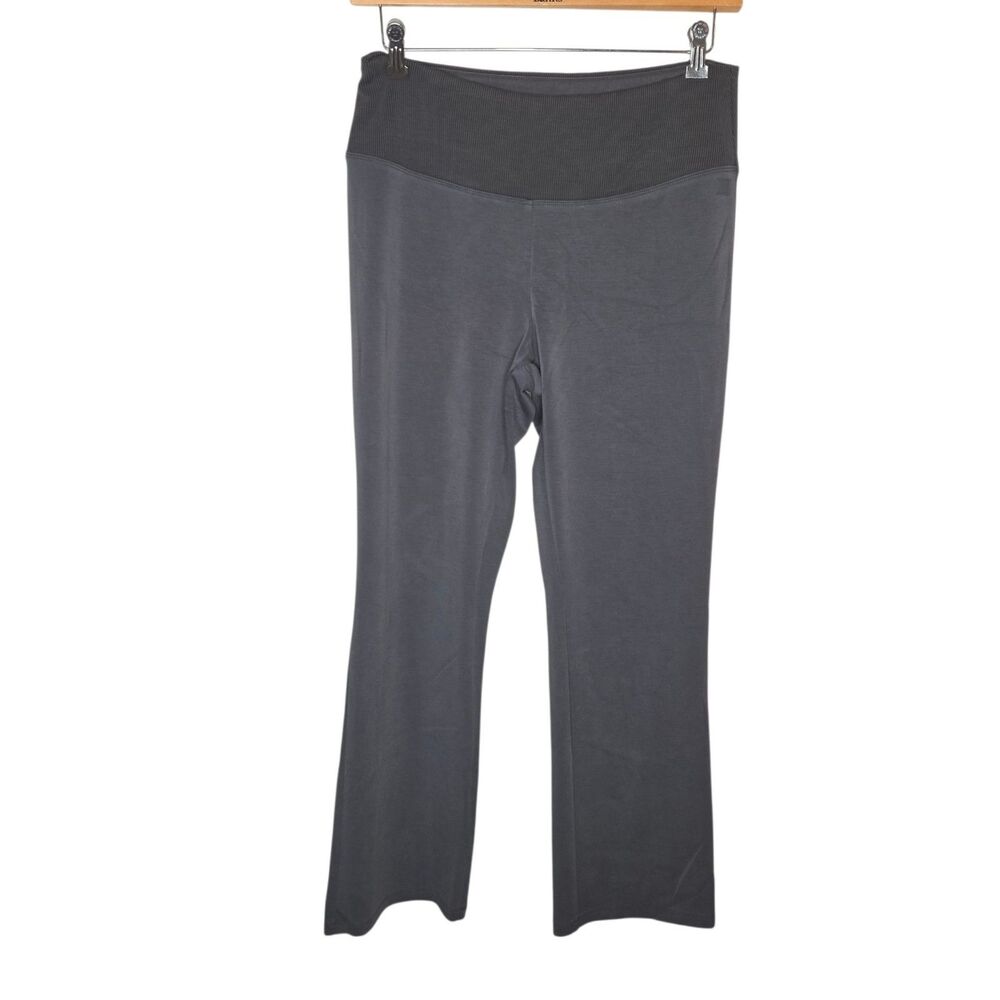 Victoria’s Secret VSX Featherweight Knit High Rise Ribbed Waistband Flare Pants